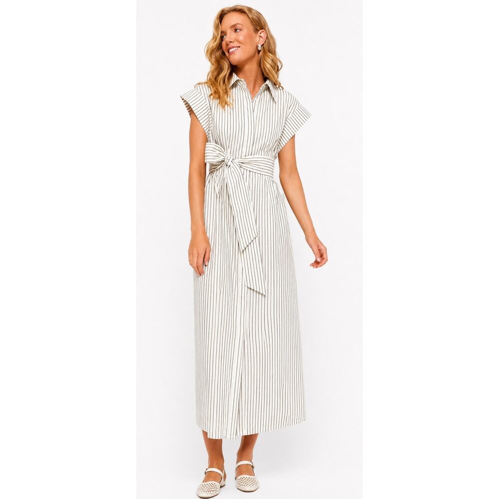 Tuckernuck Callie Linen Stripe Maxi Dress